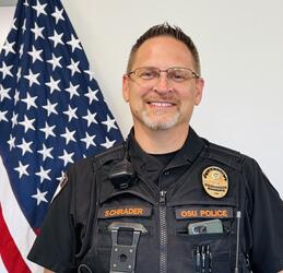 Captain Jeff Schrader of the Department of Public Safety at Oregon State University
